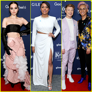 Musical Stars Dove Cameron, Ariana DeBose, Joe Serafini & Frankie Rodriguez Attend GLAAD Awards In NYC