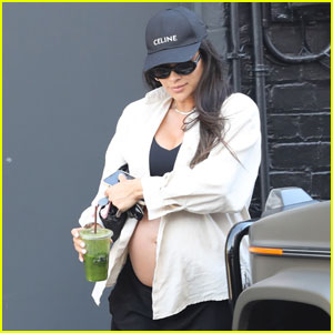 Shay Mitchell Shows Off Her Bare Baby During Day Out in Beverly Hills