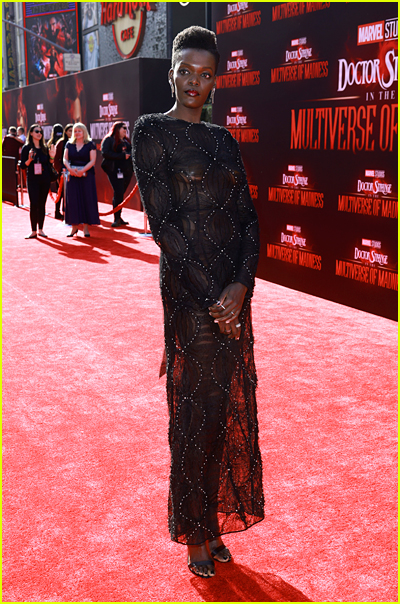 Sheila Atim at the Doctor Strange in the Multiverse of Madness premiere