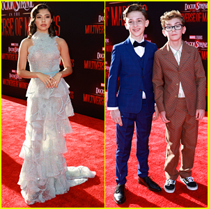 Xochitl Gomez Goes Full Glam For 'Doctor Strange in the Multiverse of Madness' Premiere!