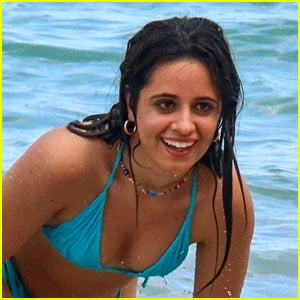 Camila Cabello Soaks Up the Sun During Miami Beach Day