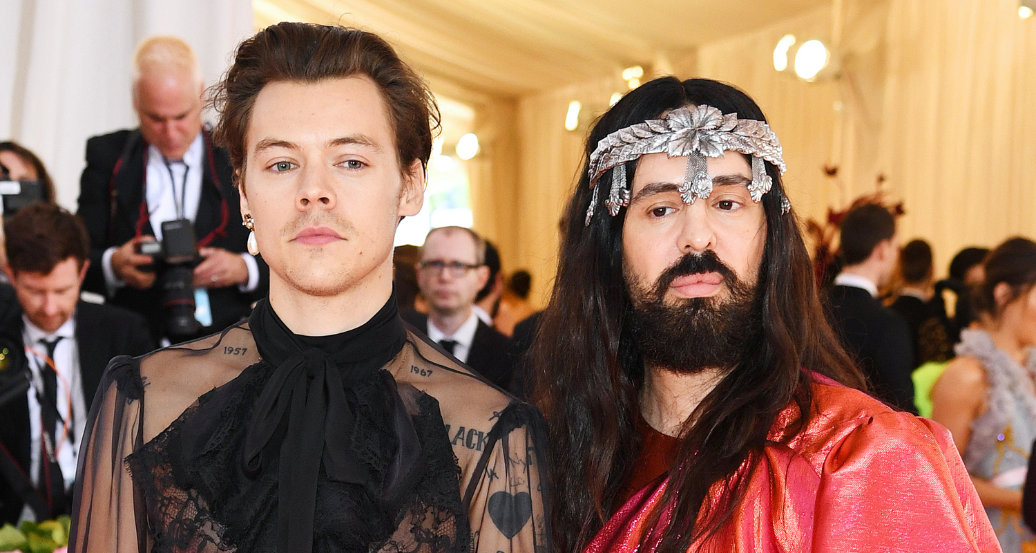 Harry Styles & Alessandro Michele Cement Their Sartorial Love