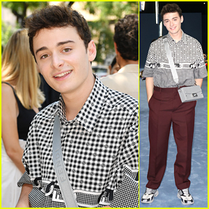 Noah Schnapp Hits Up Fendi Fashion Show Before Attending Harry Styles Concert with Millie Bobby Brown