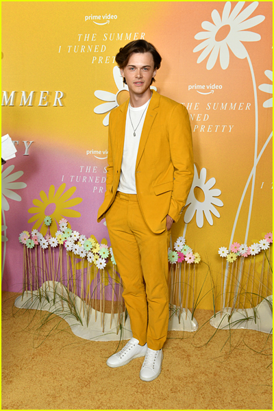 Christopher Briney at the Summer I Turned Pretty premiere