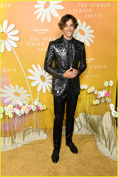 Gavin Casalegno at the Summer I Turned Pretty premiere