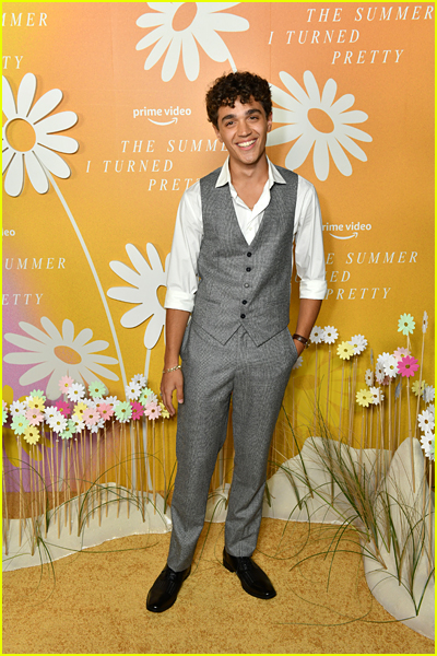 David Iacono at the Summer I Turned Pretty premiere