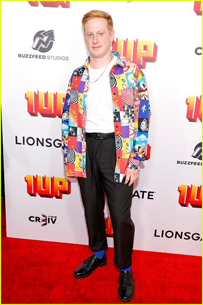 Elliot Ritter at the 1UP premiere