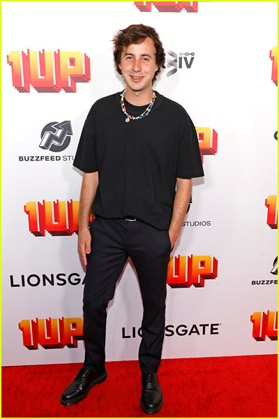 Nicholas Coombe at the 1UP premiere