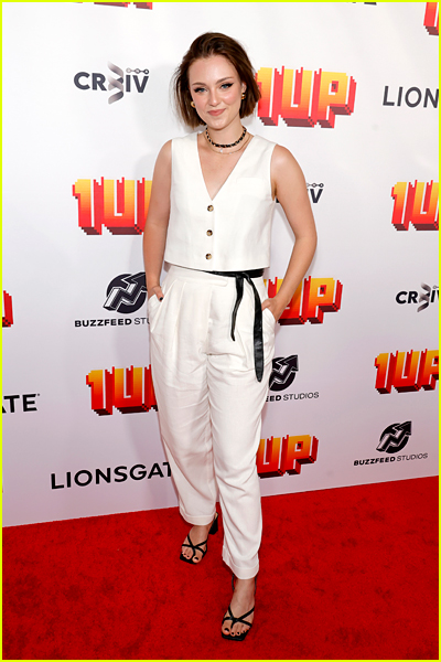 Aviva Mongillo at the 1UP premiere