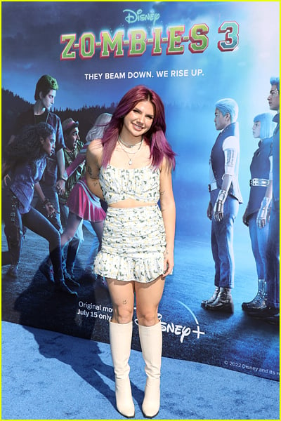 Bailey Spinn on at the Zombies 3 premiere