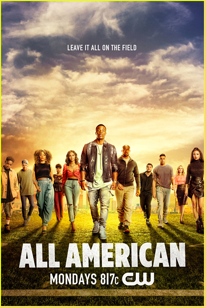 All American CW series poster