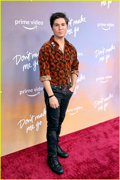 Paul Butcher at the Don't Make Me Go premiere