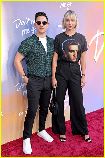 Molly McCook and John Krause at the Don't Make Me Go premiere