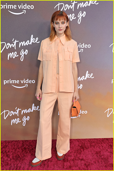 Aubrey Peeples at the Don't Make Me Go premiere