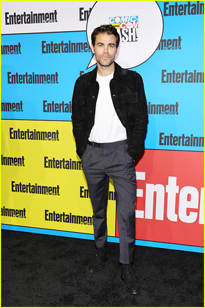 Paul Wesley at EW's Comic-Con Party