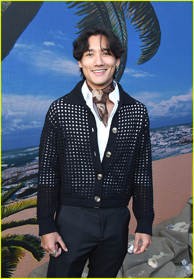 Jason Cao at the Ghost Island premiere