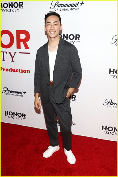 Jason Sakaki at the Honor Society premiere