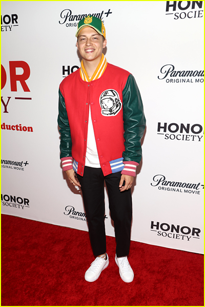 Ricky Garcia at the Honor Society premiere