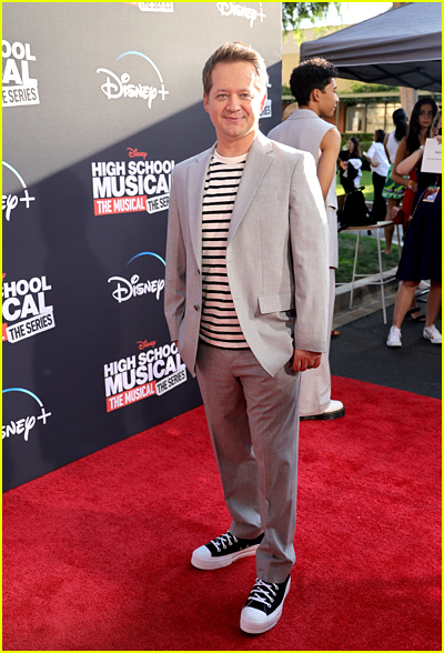 Jason Earles at the HSMTMTS season 3 premiere