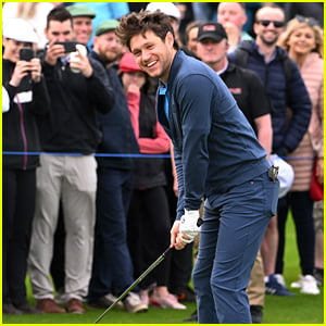 Niall Horan Plays in Golf Tournament with Buddy Jamie Dornan