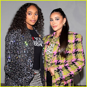 PLL's Past & Current Stars, Shay Mitchell & Chandler Kinney, Unite at Dazed & Versace Party!