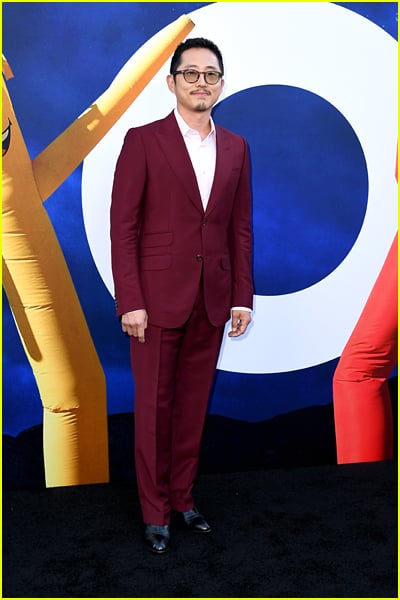 Steven Yeun at the Nope Hollywood premiere