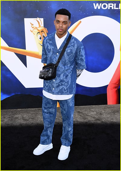 Jabari Banks at the Nope Hollywood premiere