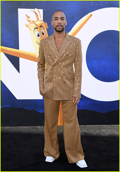 Kendrick Sampson at the Nope Hollywood premiere