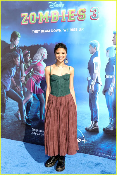 Kylee Russell at the Zombies 3 premiere