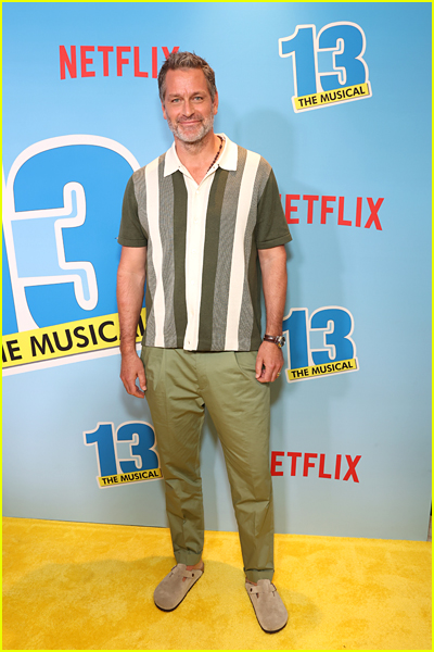 Peter Hermann at the 13 The Musical premiere