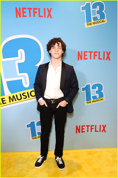Eli Golden at the 13 The Musical premiere