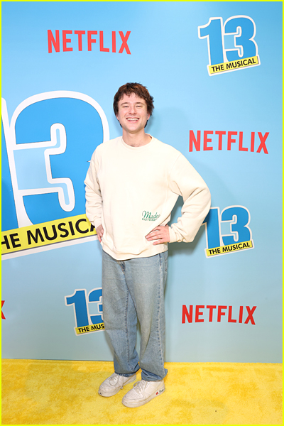 Alec Benjamin at the 13 The Musical premiere