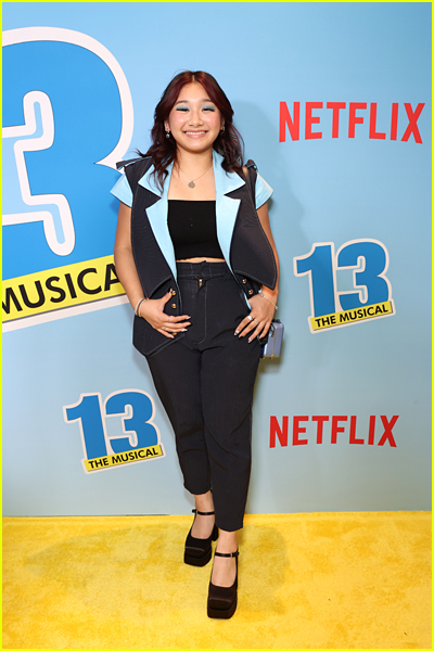 Kayleigh Cerezo at the 13 The Musical premiere