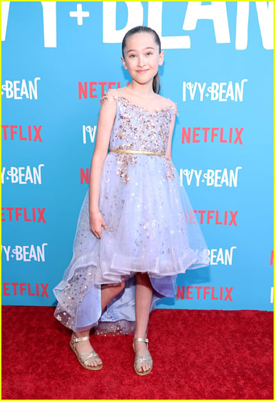 Ava Marchfelder at the Ivy and Bean premiere