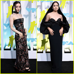 Dove Cameron & Sofia Carson Arrive for MTV VMAs 2022 - See the Pics!