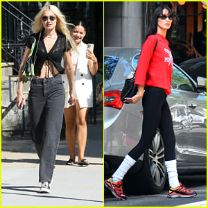 Gigi and Bella Hadid on X: Gigi Hadid out in the streets of New