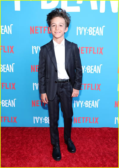 Jesse Gervasi at the Ivy and Bean premiere