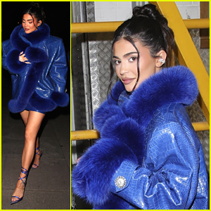 Kylie Jenner Goes Glam For Dinner Out in London After Photo Shoot
