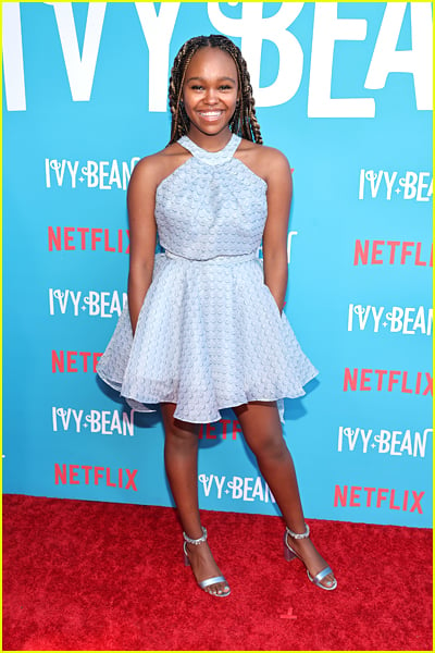 Lidya Jewett at the Ivy and Bean premiere