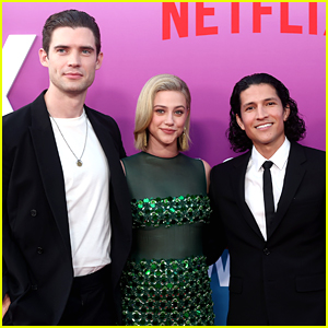 Lili Reinhart & Her Leading Men David Corenswet & Danny Ramirez Attend 'Look Both Ways' Premiere