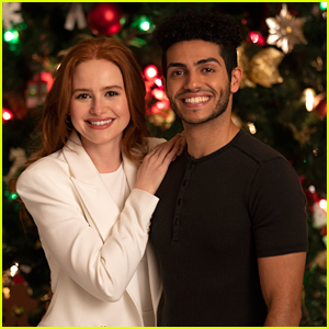 Madelaine Petsch & Mena Massoud's 'Hotel for the Holidays' to Stream on Amazon Freevee - First Look!