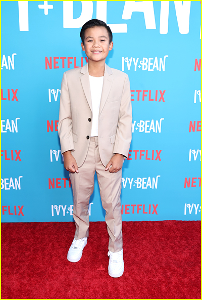 Roman Pesino at the Ivy and Bean premiere