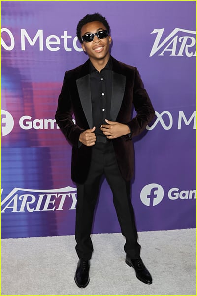 Asante Blackk at the Variety Power of Young Hollywood event