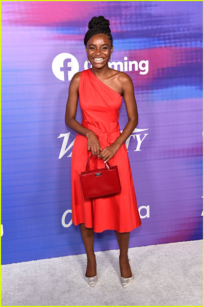 Saniyya Sidney at the Variety Power of Young Hollywood event