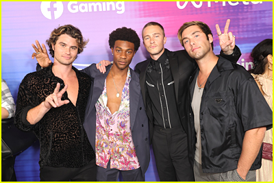 Chase Stokes, Jonathan Daviss, Drew Starkey, Austin North at the Variety Power of Young Hollywood event