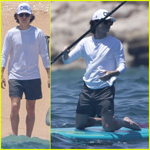 Tom Holland Hits the Beach with His Brother Harry in Cabo
