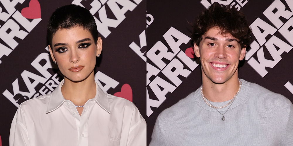 Dixie D’Amelio & Noah Beck Attend Karl Lagerfeld x Cara Delevingne