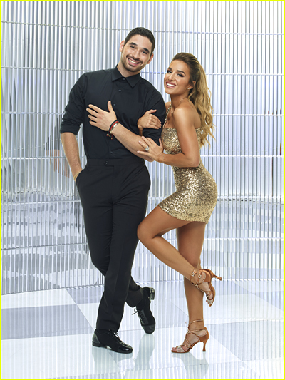 Jessie James Decker and Alan Bersten DWTS Cast Portrait