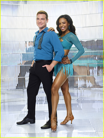 Daniel Durant and Britt Stewart DWTS Cast Portrait