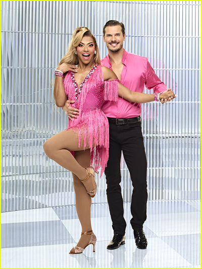 Shangela and Gleb Savchenko DWTS Cast Portrait